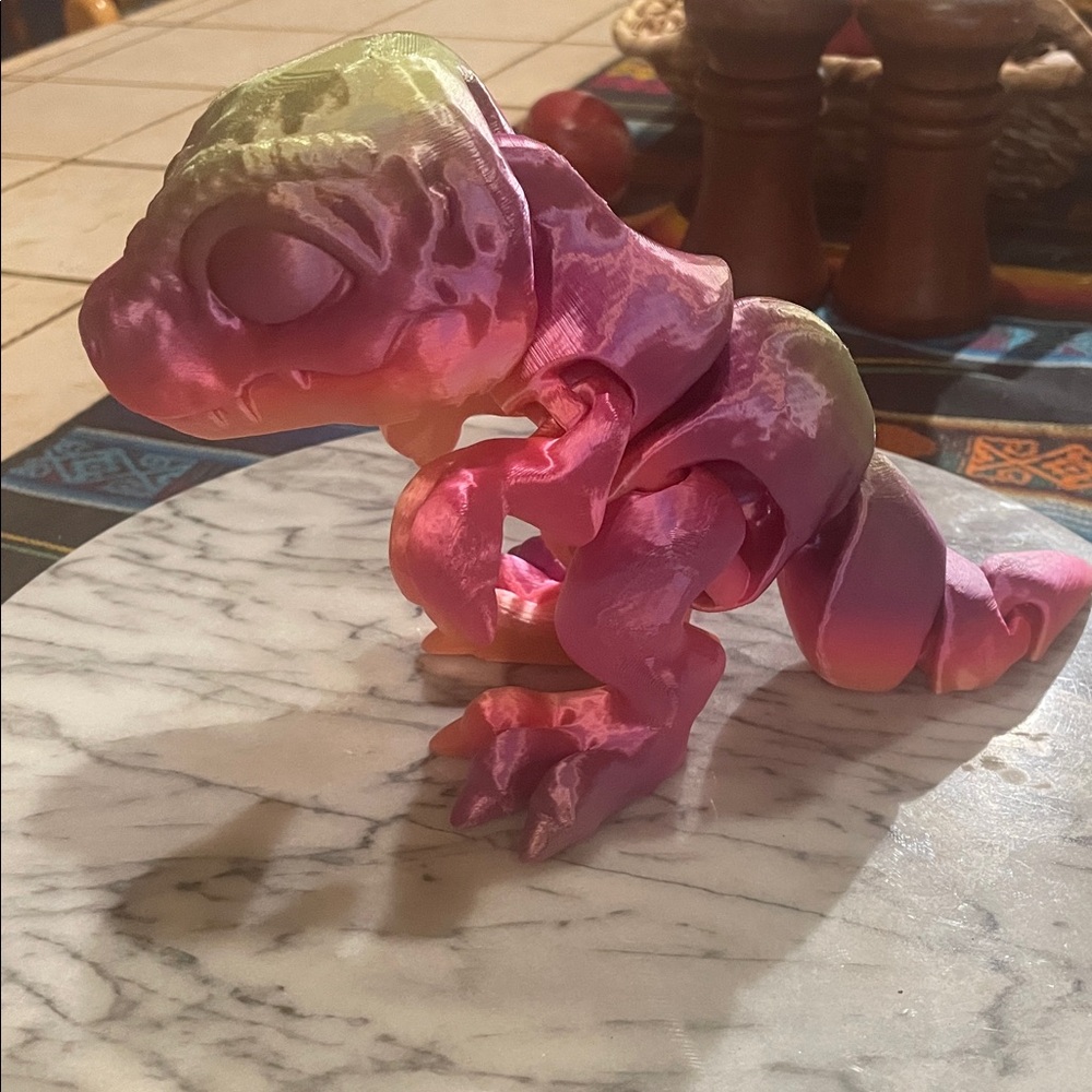 3D Printed Tyrannosaurus Rex Large NEW 🎁 “DINA”